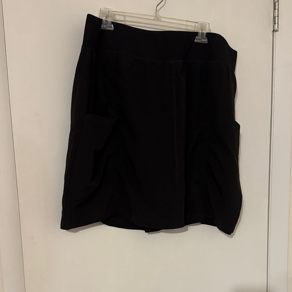 RBX Active Black Athletic Skort with Side Pockets